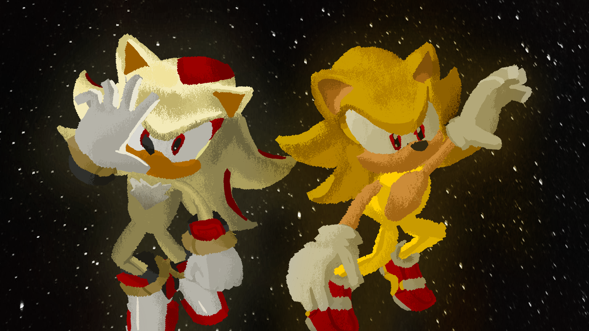 Shadow game ms paint drawing