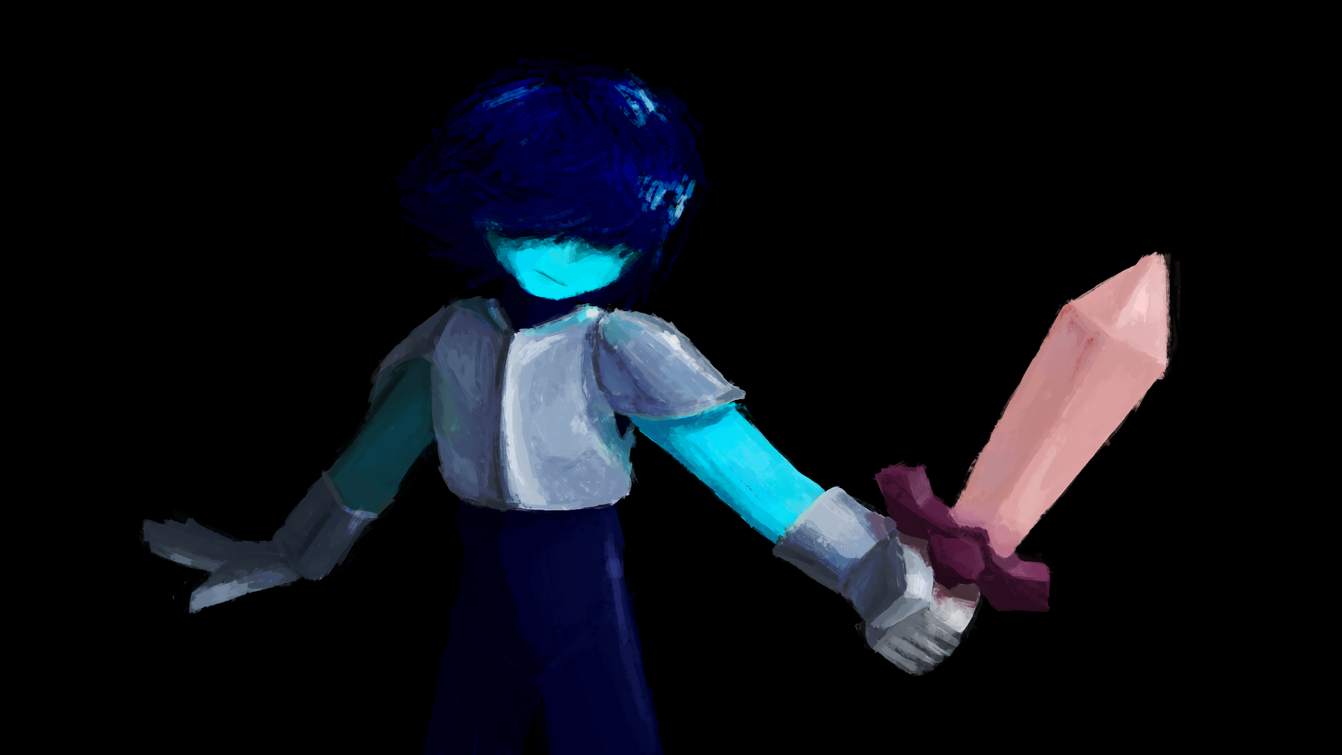 Shadow game ms paint drawing