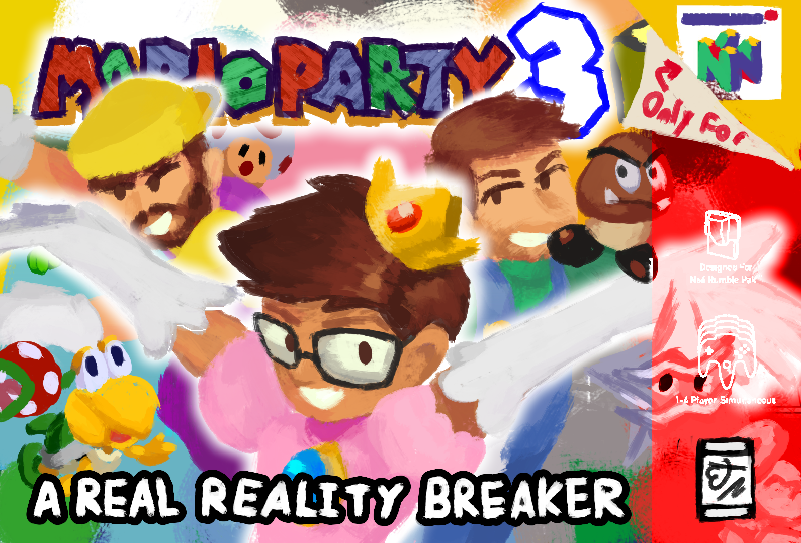 Shadow game ms paint drawing